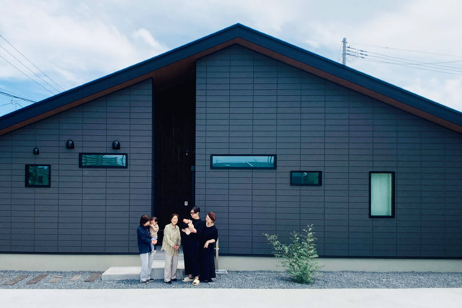 青木工務店 施工実績 4世代が快適に暮らす平屋