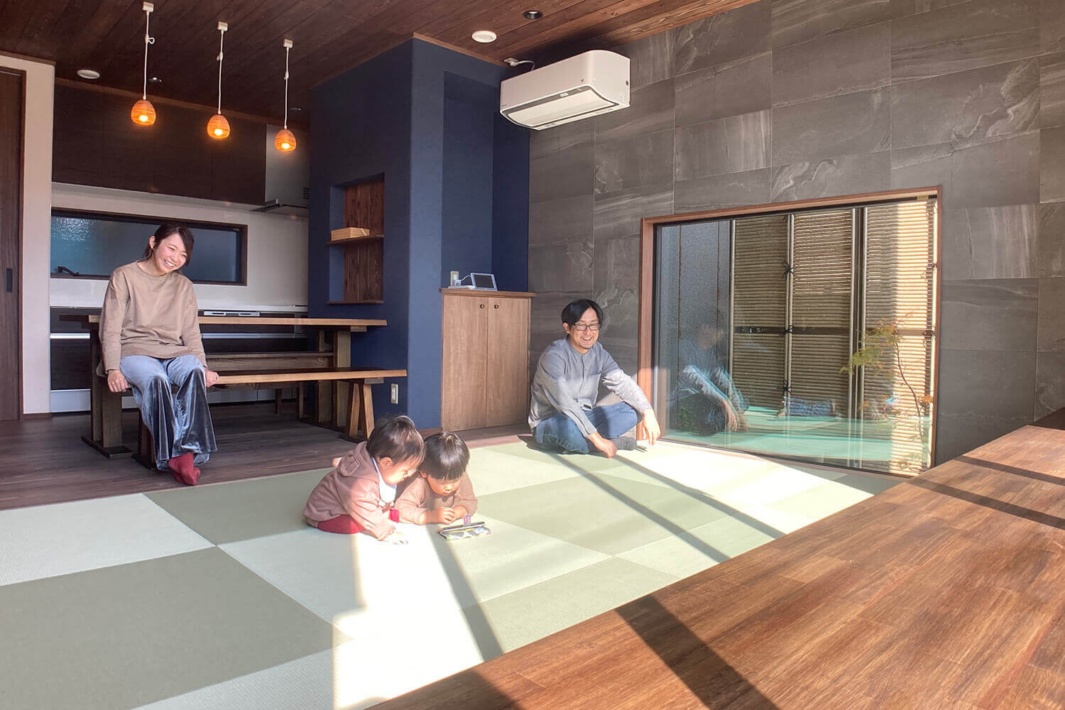 青木工務店 施工実績 和モダンZEH