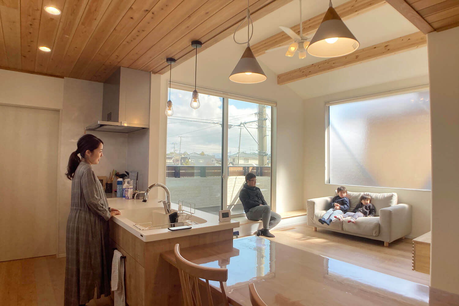 青木工務店 2階リビングという選択