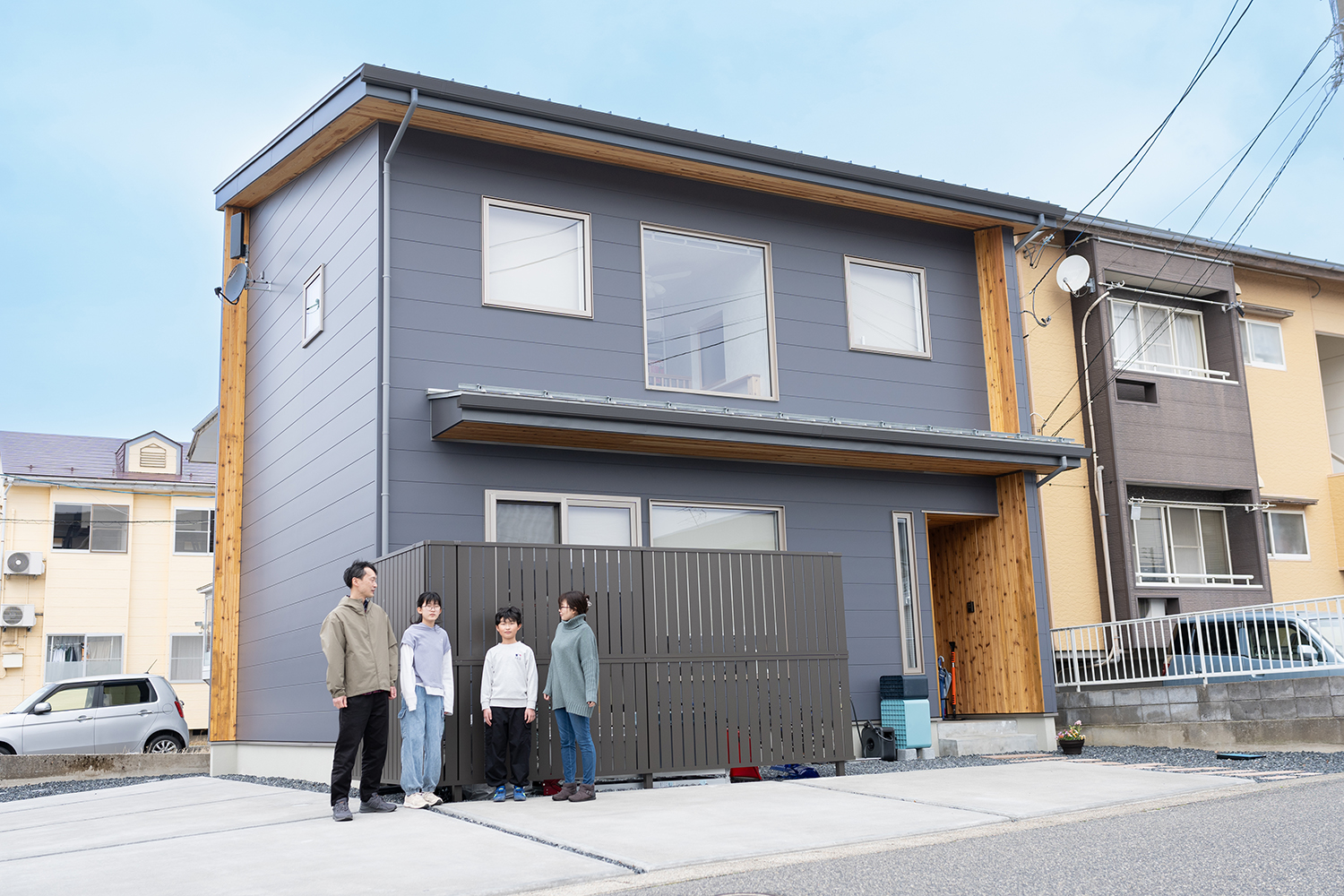 コンパクトでも住みやすい家