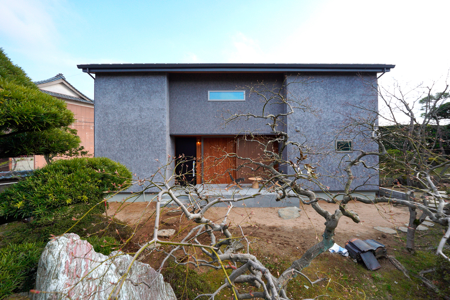 景色がつながる家